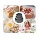 Set 3 forme pentru torturi sau prajituri model octogonal