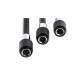 Set 3 prelungitoare pentru surubelnita 60mm 100mm 150mm negru