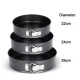 Set 3 tavi de tort cu dimensiuni diferite si fund detasabil 22-24-26