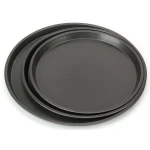 Set 3 tavi rotunde pentru pizza din teflon