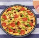 Set 3 tavi rotunde pentru pizza din teflon