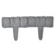 Set 4 bucati MINI Gard cu aspect de piatra Plastic / Bordura din plastic cu aspect de piatra