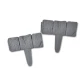 Set 4 bucati MINI Gard cu aspect de piatra Plastic / Bordura din plastic cu aspect de piatra