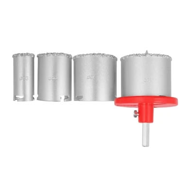 Set 4 carote diamantate  33-73 mm
