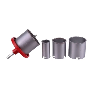 Set 4 carote diamantate  33-73 mm
