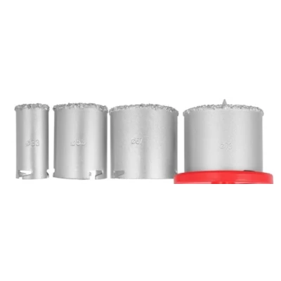 Set 4 carote diamantate  33-73 mm