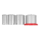 Set 4 carote diamantate  33-73 mm