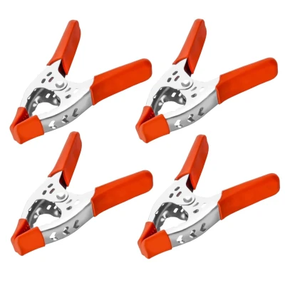 Set 4 Cleme 6 inci din Metal Deschidere 2.5 inci