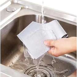 Set 4 Folii TEFLON GRI Detasabile pentru Aragaz din Teflon  Lavabila  Reutilizabila 