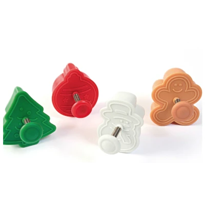 Set 4 forme pentru biscuiti model CRACIUN