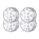 Set 4 lampi LED RGB cu telecomanda rezistente la apa BA