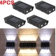 Set 4 lampi solare cu LED bidirectional sus jos