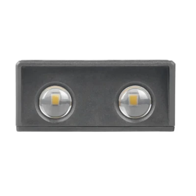Set 4 lampi solare cu LED bidirectional sus jos