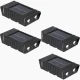 Set 4 lampi solare de perete cu iluminare sus jos 4 LED