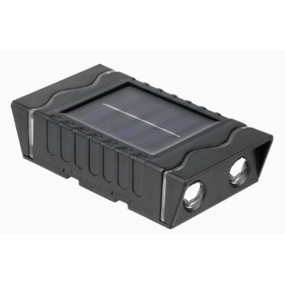 Set 4 lampi solare de perete cu iluminare sus jos 4 LED