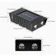 Set 4 lampi solare de perete cu iluminare sus jos 4 LED