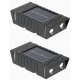 Set 4 lampi solare de perete cu iluminare sus jos 4 LED