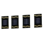 Set 4 lampi solare decorative de perete 4Led