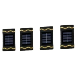 Set 4 lampi solare decorative de perete 4Led