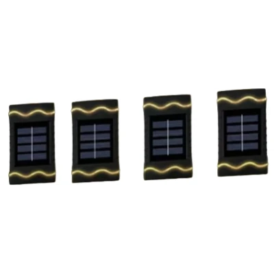 Set 4 lampi solare decorative de perete 4Led