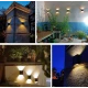 Set 4 lampi solare decorative de perete 4Led