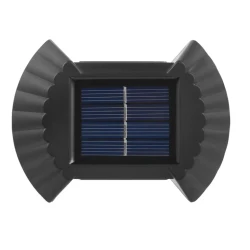 Set 4 lampi solare exterioare pentru perete iluminare sus/jos 8 LED