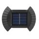 Set 4 lampi solare exterioare pentru perete iluminare sus/jos 8 LED
