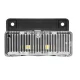 Set 4 Lampi Solare LED pentru scari gard stalpi rezistent la apa senzor de Lumina 8,1 cm x 5 cm x 4,5 cm Lumina Calda