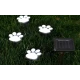 UB Set 4 Lampi solare led tip labuta de caine cu infigere in gazon