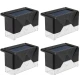 Set 4 Lampi Solare pentru Gard si Stalp cu Senzor de Miscare
