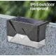 Set 4 Lampi Solare pentru Gard si Stalp cu Senzor de Miscare