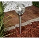 Set 4 lampi solare pentru gradina LED model glob de sticla