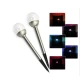 Set 4 lampi solare pentru gradina LED model glob de sticla