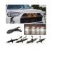 Set 4 lumini de zi si gabarit F3 pentru auto sau autocamioane montaj pe grila 12V/24V