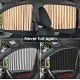 Set 4 parasolare retractabile auto geamuri laterale fata-spate BEJ