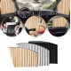 Set 4 parasolare retractabile auto geamuri laterale fata-spate BEJ
