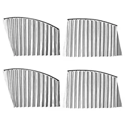 Set 4 parasolare retractabile auto geamuri laterale fata-spate GRI