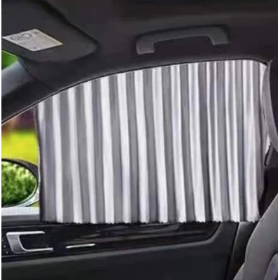 UB Set 4 parasolare retractabile auto geamuri laterale fata-spate GRI