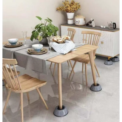 Set 4 picioare tip tampoane anti-zgomot  antiderapante tip suport pentru masina de spalat cu VENTUZA MD