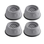 Set 4 Picioruse GRI antisoc si antiderapante pentru masina de spalat