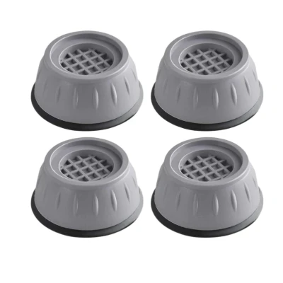Set 4 Picioruse GRI antisoc si antiderapante pentru masina de spalat