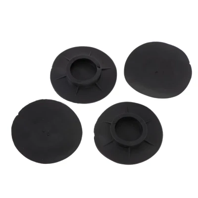 UB Set 4 picioruse pentru masina de spalat NEGRE