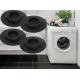 UB Set 4 picioruse pentru masina de spalat NEGRE