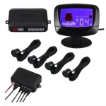 Set 4 Senzori de parcare cu display Premium
