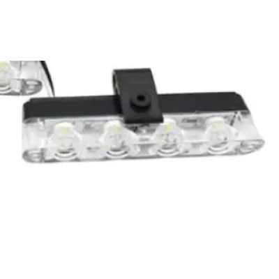 Set 4 stroboscoape cu 4 leduri lumina Albastra si Telecomanda
