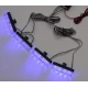 Set 4 stroboscoape cu 4 leduri lumina Albastra si Telecomanda