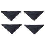 Set 4 Triunghiuri Anti Alunecare  Auto Adezive  pentru Fixare Covor  16cm