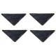 Set 4 Triunghiuri Anti Alunecare  Auto Adezive  pentru Fixare Covor  16cm