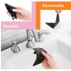 Set 4 Triunghiuri Anti Alunecare  Auto Adezive  pentru Fixare Covor  16cm