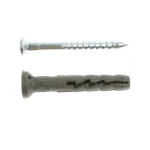 Set 50 Dibluri universale din plastic cu suruburi 6 x 40 mm